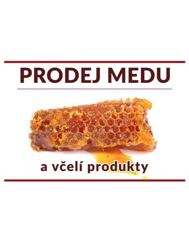 Střední PVC tabule 420x295 mm - prodej medu a včelích produktů